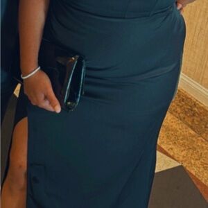 Club L London Kimberly Black Evening Gown